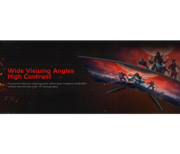 KOORUI G3221SC VA Curved 170 Hz 1ms - 1365784 - zdjęcie 15